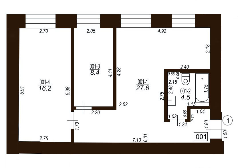 Dzīvoklis Nr. 1
