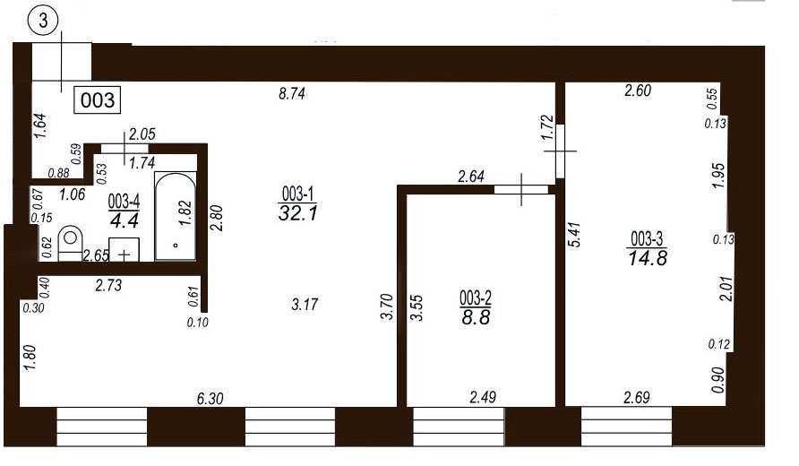 Dzīvoklis Nr. 3